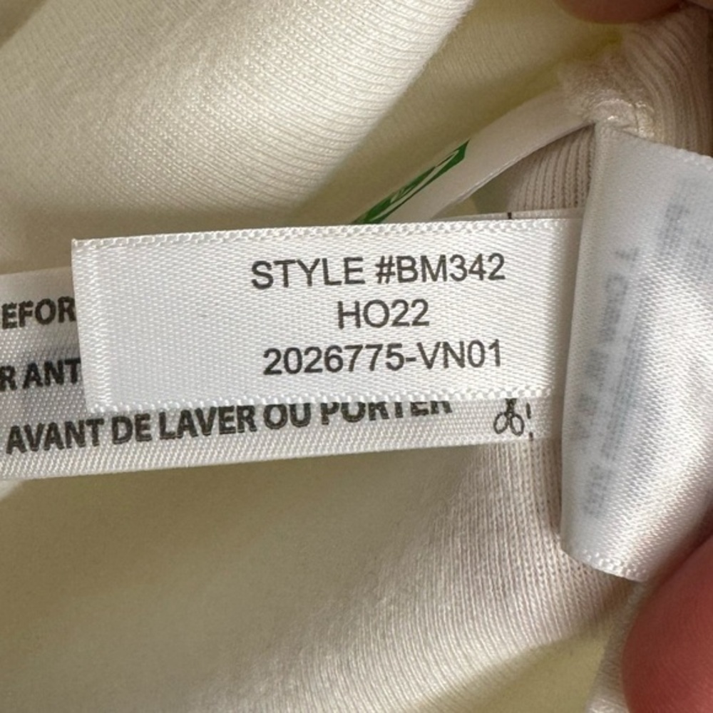 J.Crew‎ Women's Perfect-fit Turtleneck with Jewel Buttons in Ivory- Sz M - Picture 6 of 7